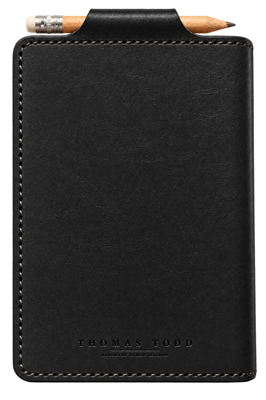 Black scorecard holder, back cover
